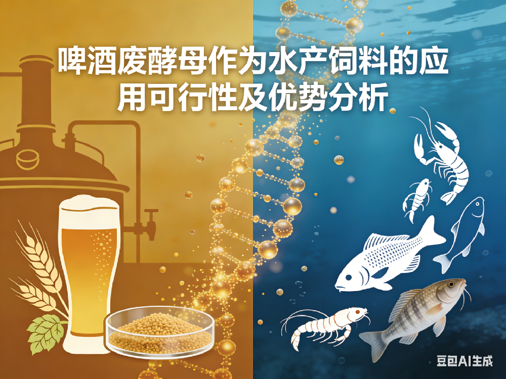 啤酒废酵母作为水产饲料的应用可行性及优势分析